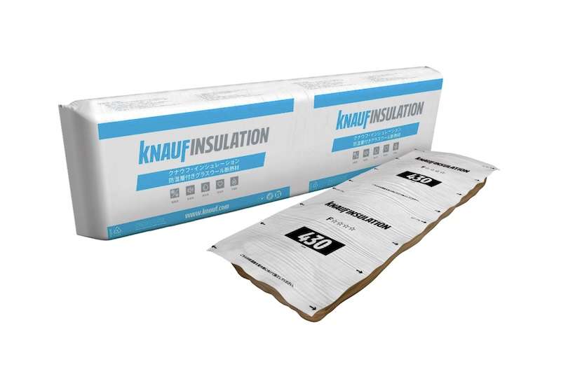 ="有害物質ゼロ、防湿層付きグラスウール断熱材を発売" 有害物質ゼロ、防湿層付きグラスウール断熱材を発売