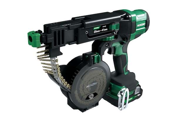 ="HiKOKI、軽量・高効率なコードレス連結ねじドライバ" HiKOKI、軽量・高効率なコードレス連結ねじドライバ