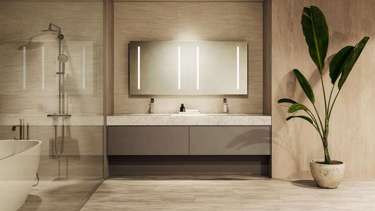 住友林業、オーナー向けブランド・ジェルモーリオから洗面化粧台発売