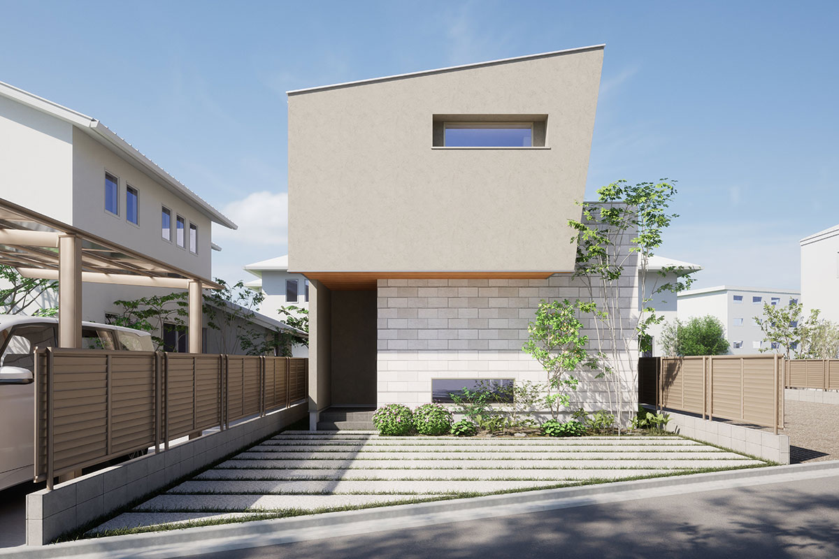 ライフデザイン・カバヤ、CLTハイブリッド構法採用モデルハウス