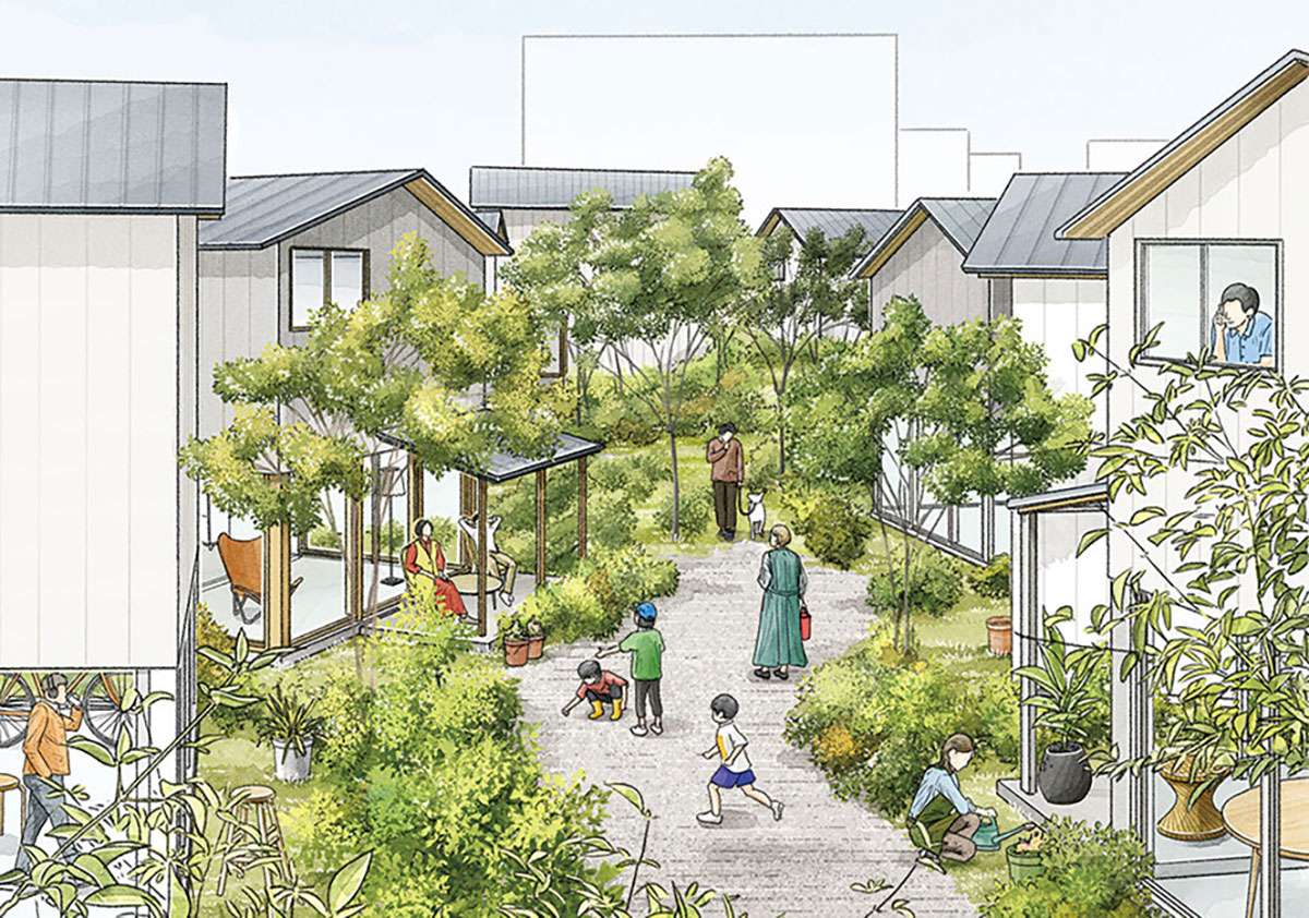 ="東京R不動産、相羽建設らと西東京でコーポラティブ分譲を開始" 東京R不動産、相羽建設らと西東京でコーポラティブ分譲を開始