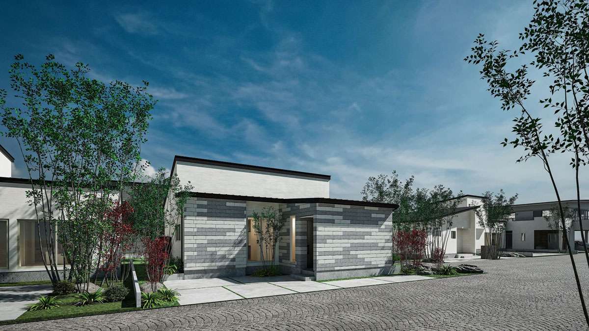 ハーバーハウス、子育て世帯向けの平屋モデルハウス開設