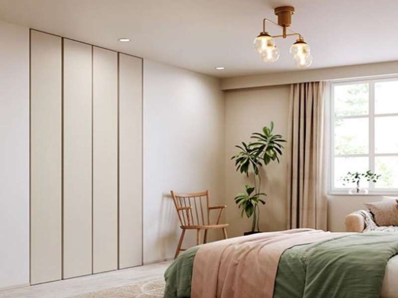 ="永大産業、枠が見えないノイズレスな折れ戸を発売" 永大産業、枠が見えないノイズレスな折れ戸を発売