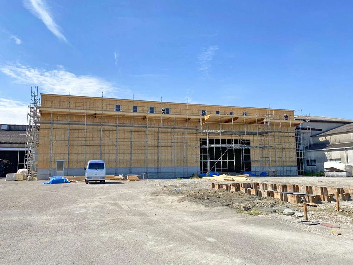 アップデート、木造で大規模建築のコストダウンを実現　　