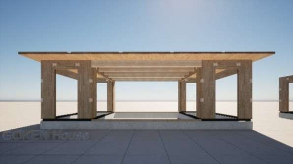 三井ホーム、グループ初の木造交番　CLTユニットで工期短縮