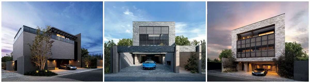 総事業規模11億円　6人の匠が創り込む超高級邸宅3棟完成