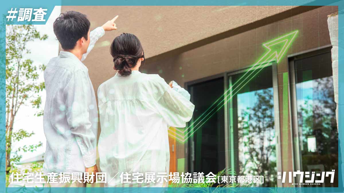 【展示場来場】若年層は回復、熟年層も増加　世帯年収900万円突破