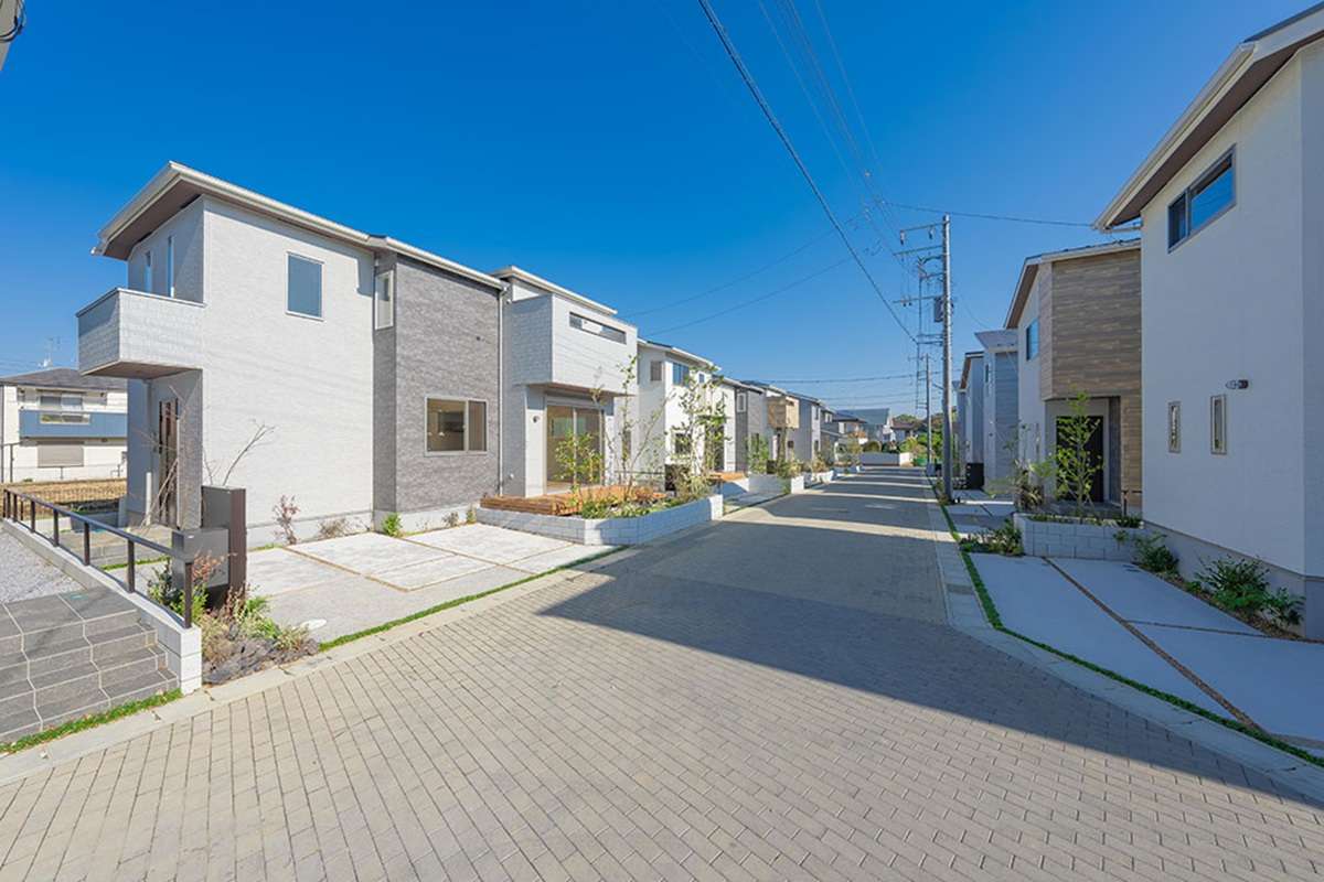 ="ポラスガーデンヒルズ、千葉・市川市に公園のような分譲地" ポラスガーデンヒルズ、千葉・市川市に公園のような分譲地