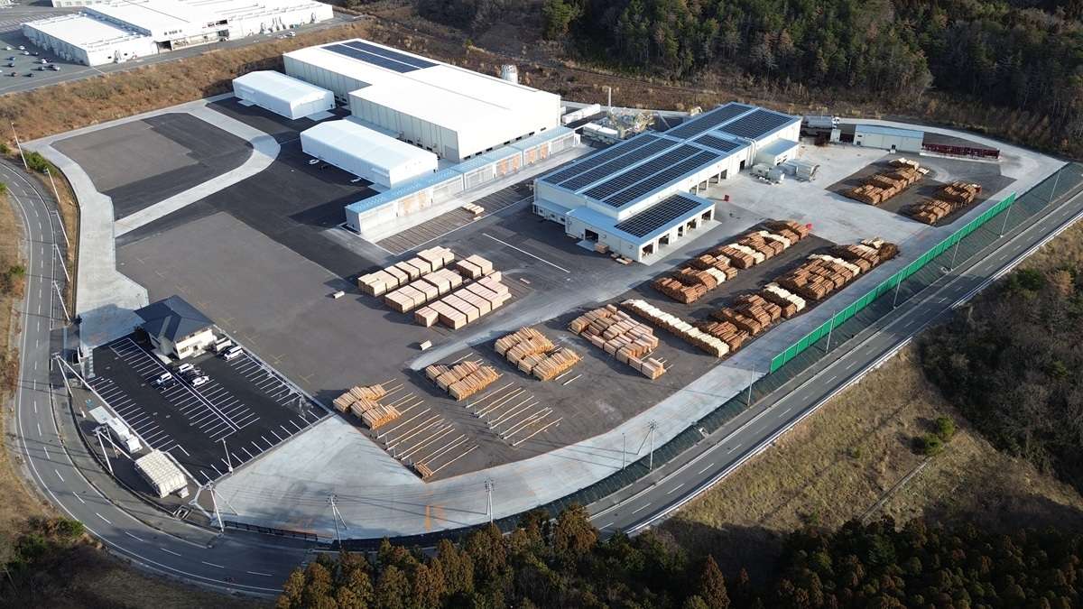 住友林業G「木環の杜」福島・四倉工場を新設　国産スギ材量産へ