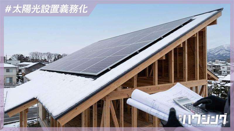 仙台市でも太陽光の設置促進制度、27年度からハウスメーカーなど　